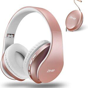 Bluetooth Headphones Over-Ear, Foldable Wireless and Wired Stereo Headset